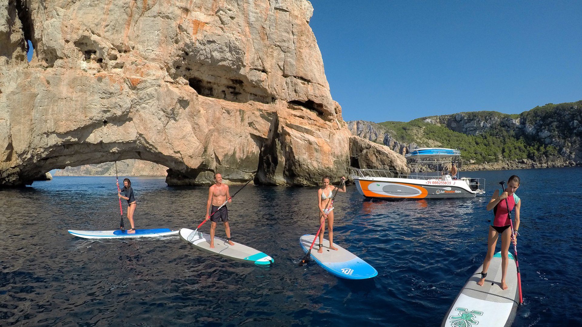 Excursions and Paddle Surf Classes in Ibiza 