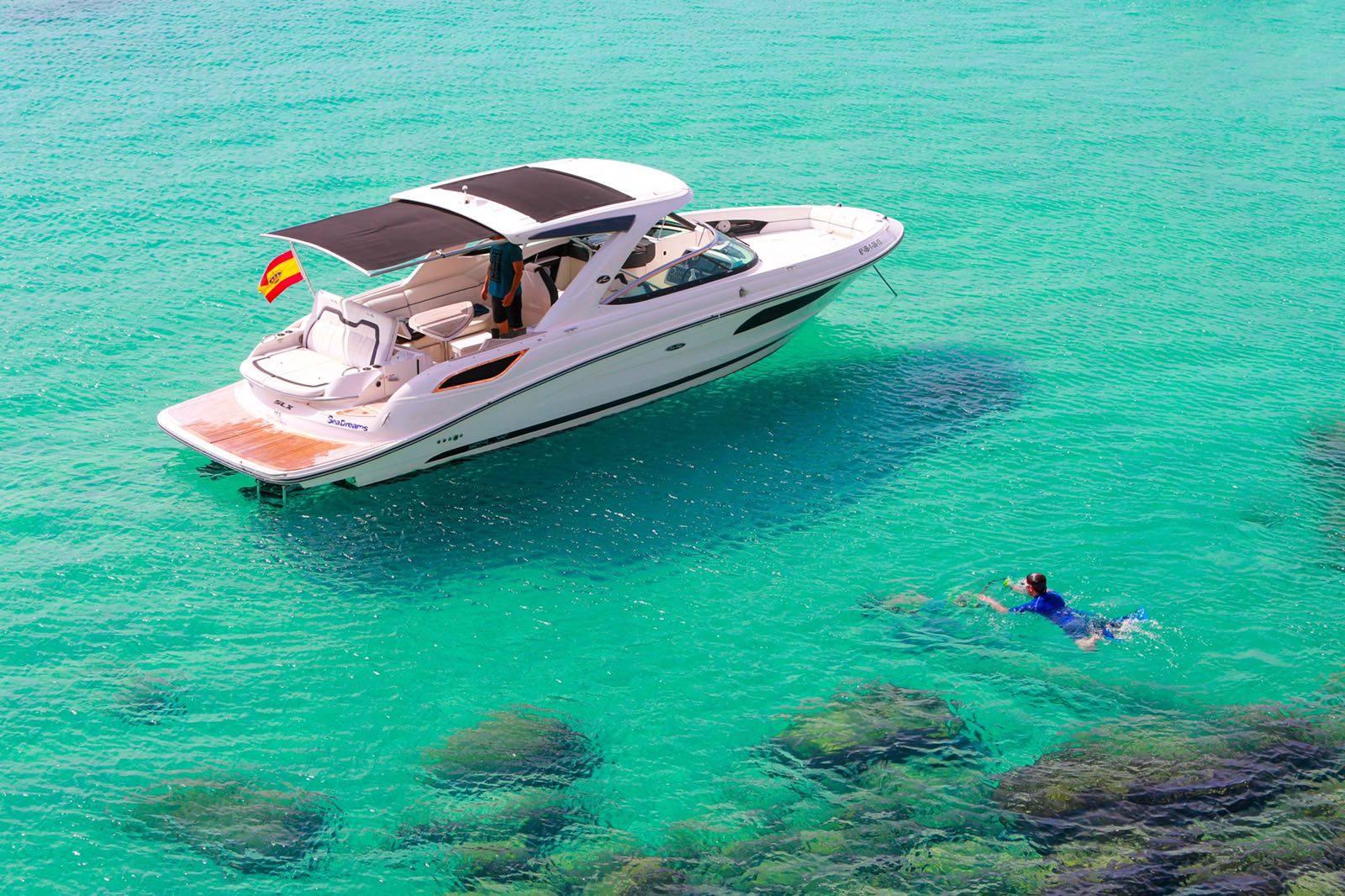 AlquilerSea Ray 35 SLX Ibiza 