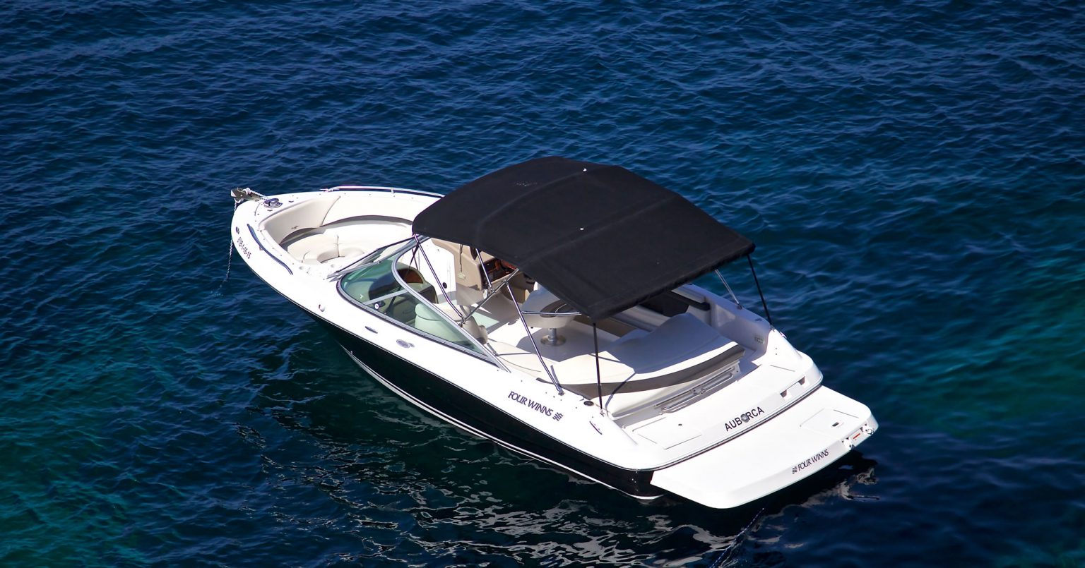 Aqluiler Lancha 4 Wins - Ibiza Rent Boat